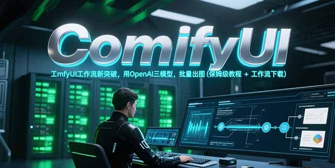 ComfyUI工作流新突破，用OpenAI三模型，批量出图(保姆级教程+工作流下载