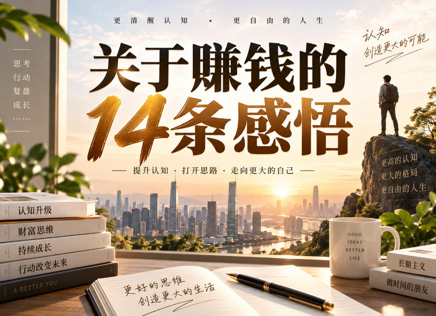 付费文章：关于賺钱的14条感悟